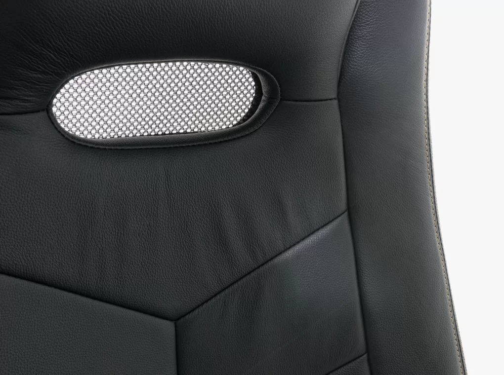 REVOTICA PRIMELINE F102 FEKETE VALÓDI BŐR IRODASZÉK