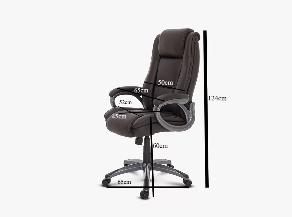 REVOTICA Barracuda barna irodaszék E157-1