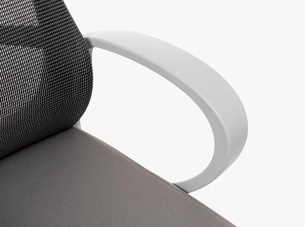 REVOTICA WINNIPEG D4003 SZÜRKE MESH TÁRGYALÓSZÉK