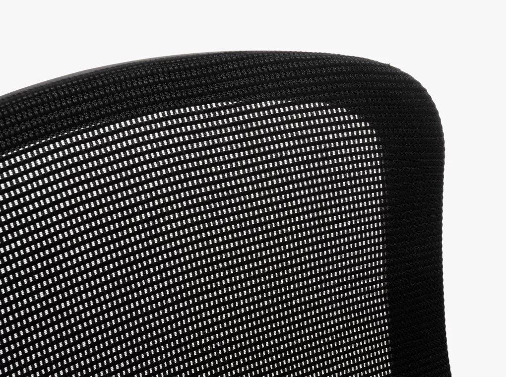 REVOTICA WINNIPEG D4003 FEKETE MESH TÁRGYALÓSZÉK