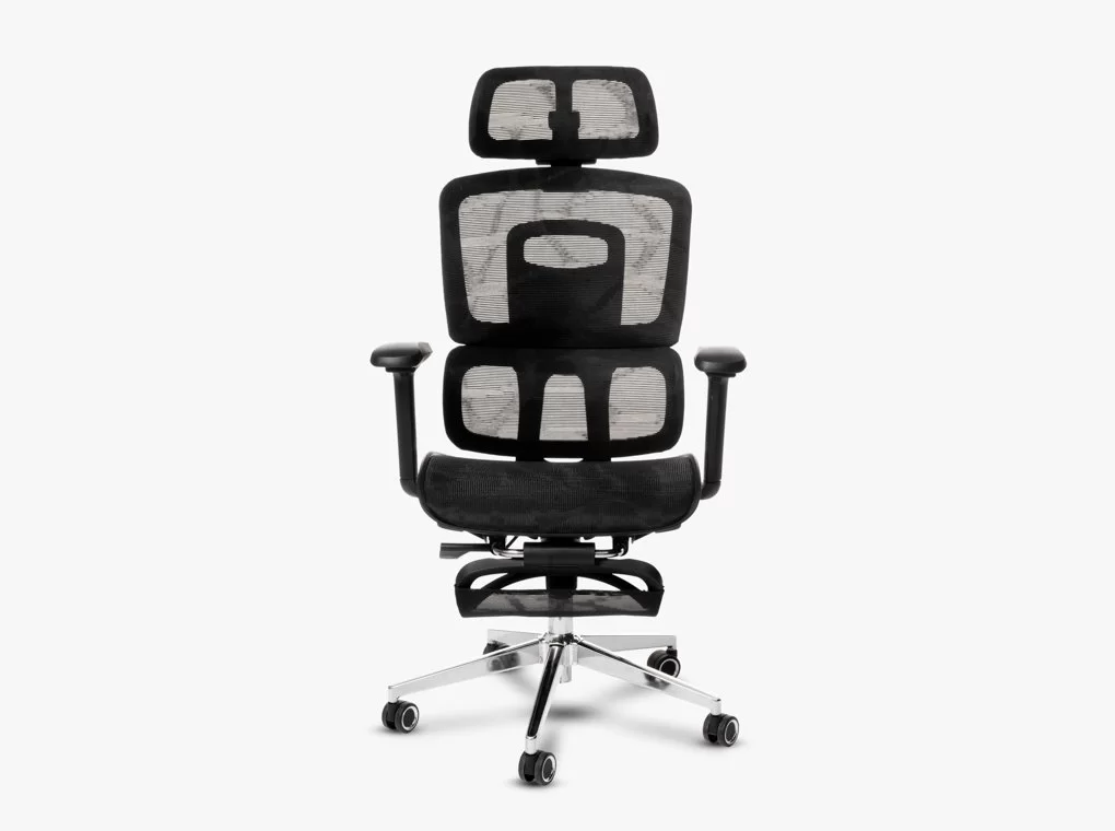 REVOTICA Irodaszék WINNIPEG A11-1(B) FEKETE LÁBTARTÓS