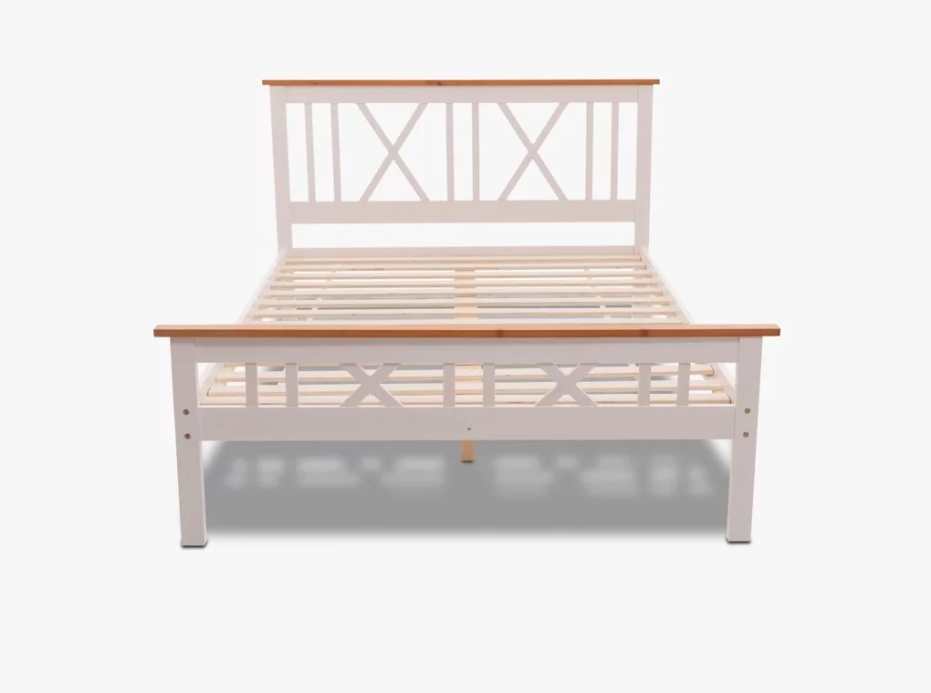 REVOTICA NYBORG FENYŐ ÁGYKERET ÁGYRÁCCSAL