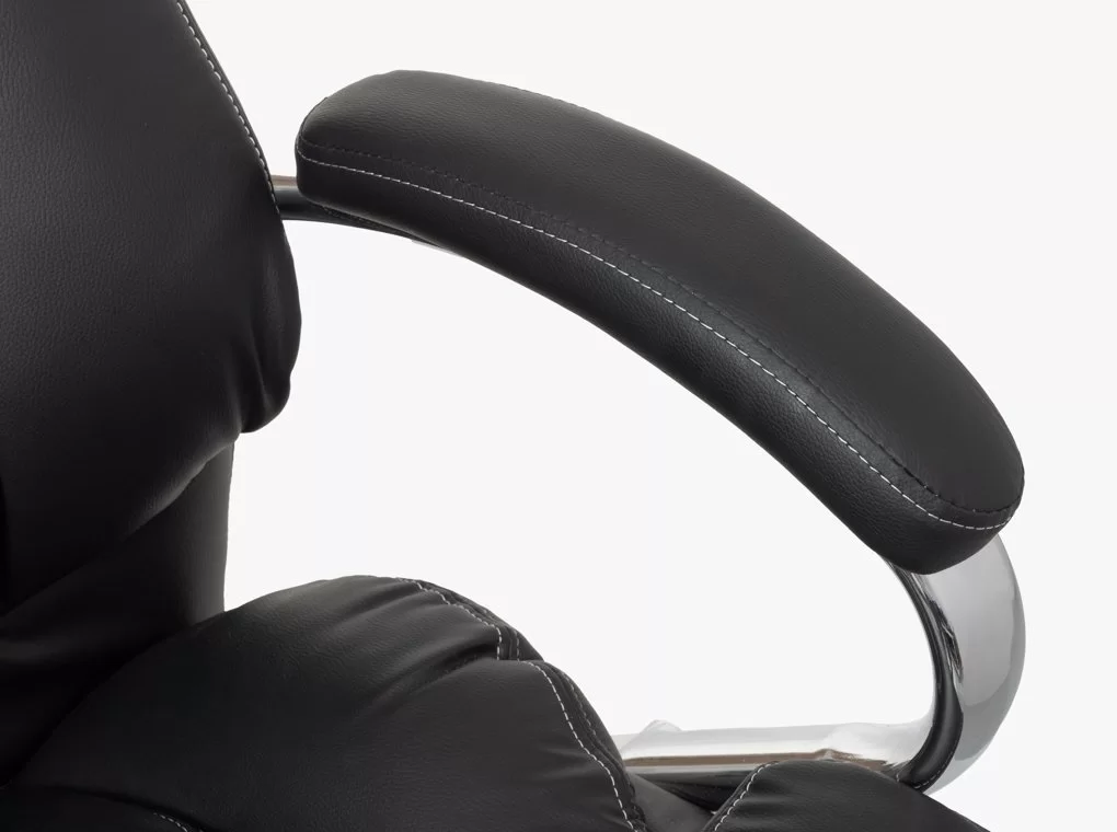 CALGARY 9352H FEKETE TEXTILBŐR ELEGÁNS FŐNÖKI IRODASZÉK