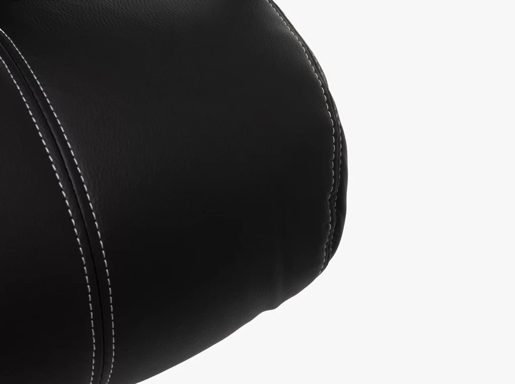 CALGARY 9352H FEKETE TEXTILBŐR ELEGÁNS FŐNÖKI IRODASZÉK