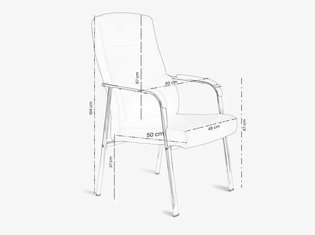 HALIFAX B-8002C TEXTILBŐR TÁRGYALÓSZÉK